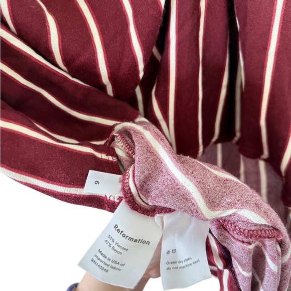 Reformation Guatemala Striped Jumpsuit - Picture 4 of 8